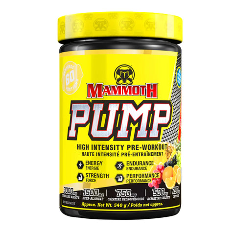 Mammoth - Pump Pré-Workout 540g