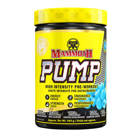 Mammoth - Pump Pré-Workout 540g