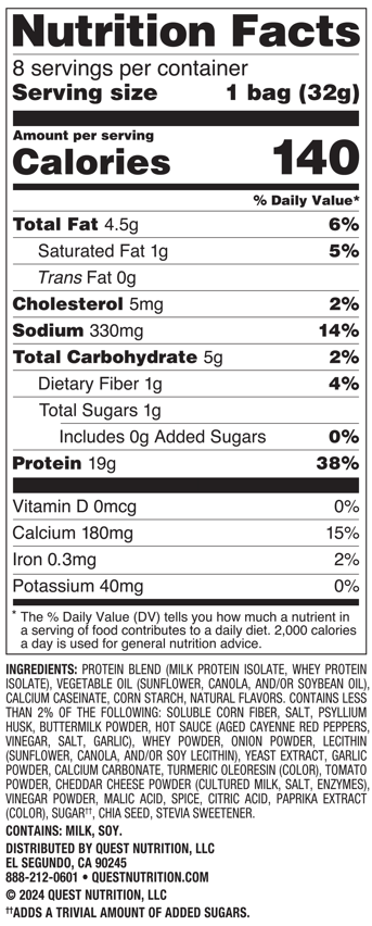 Informations Nutritionnelles