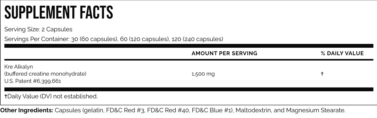 Informations Nutritionnelles