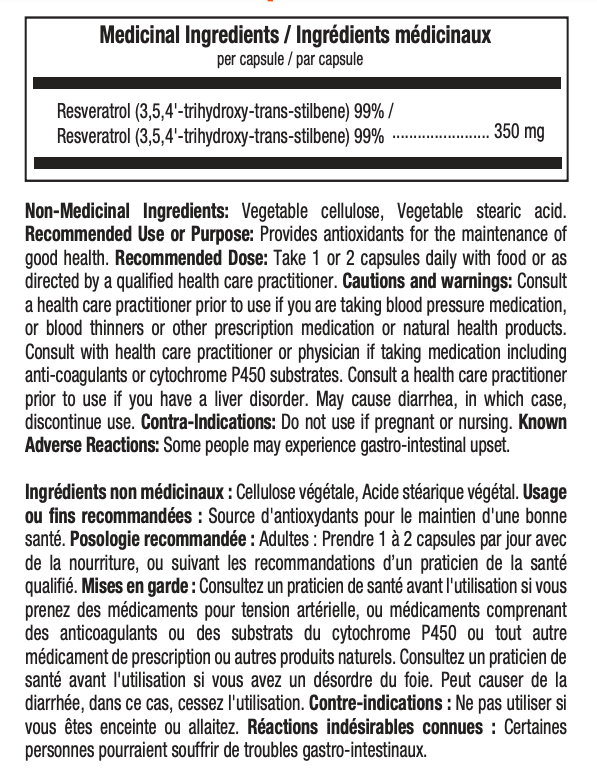 Informations Nutritionnelles