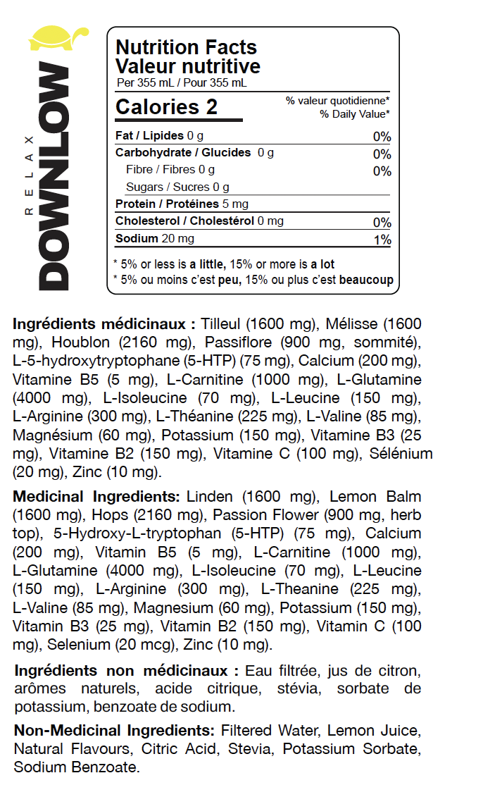 Informations Nutritionnelles