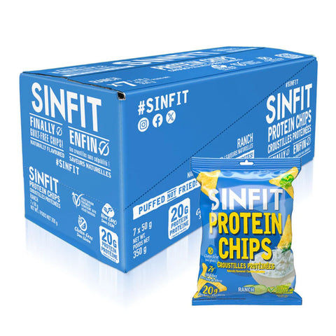 SinFit - Chips Protéinées 50g (7x)