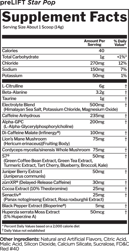 Informations Nutritionnelles