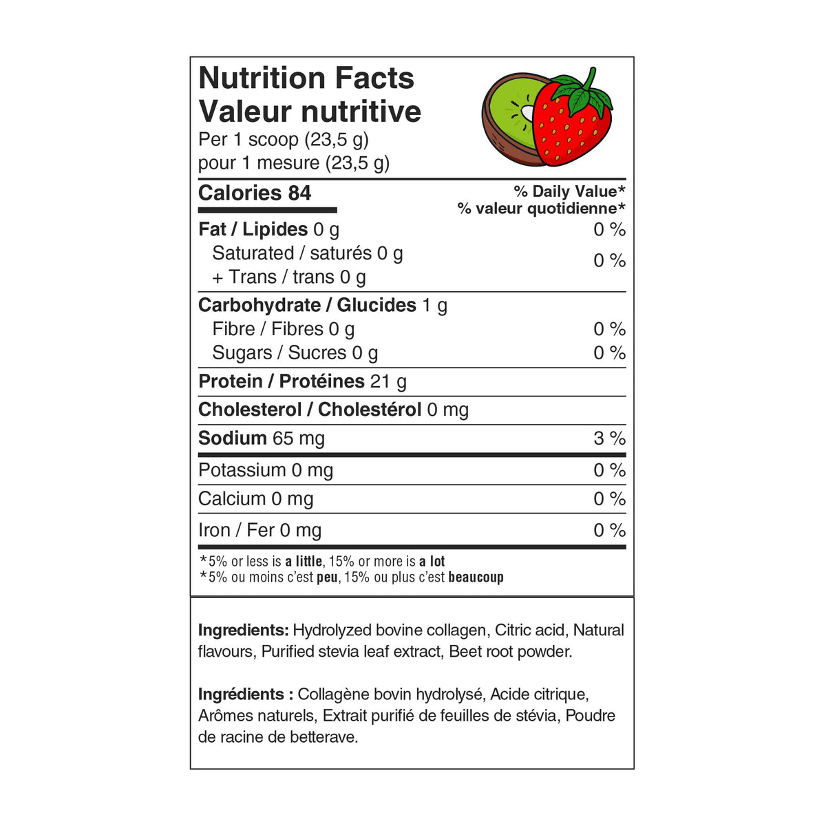 Informations Nutritionnelles