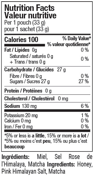 Informations Nutritionnelles