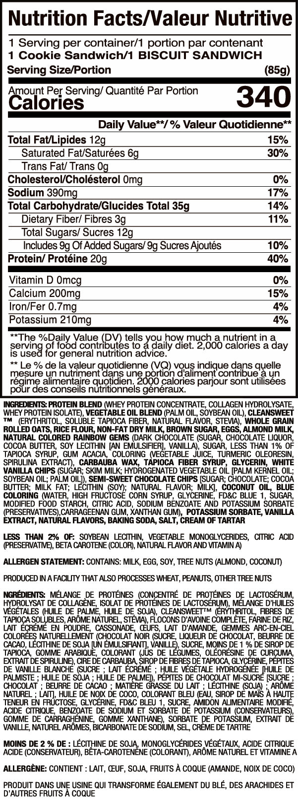 Informations Nutritionnelles