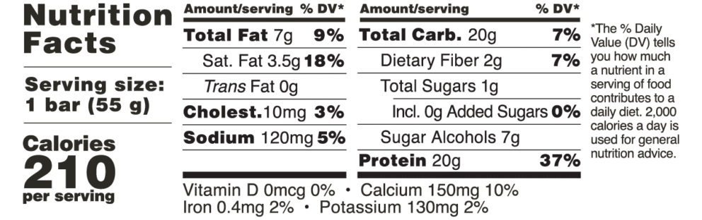 Nutritional Information