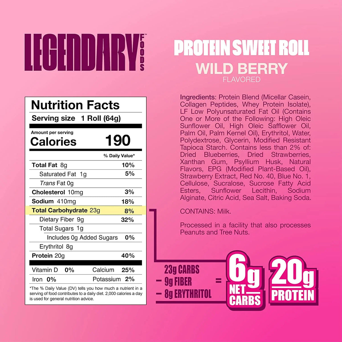 Informations Nutritionnelles