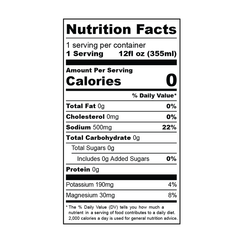Informations Nutritionnelles