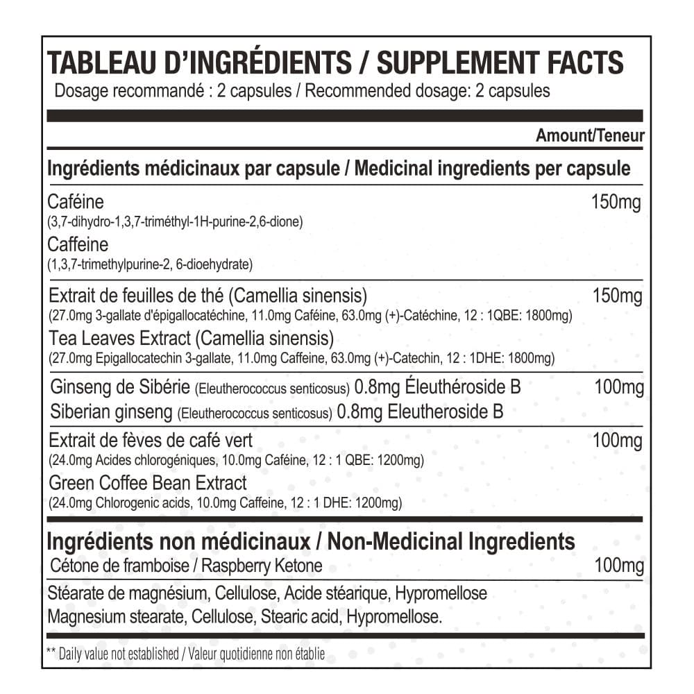 Informations Nutritionnelles