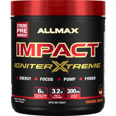 Allmax - Impact Igniter Extrem 360g - Shop Santé