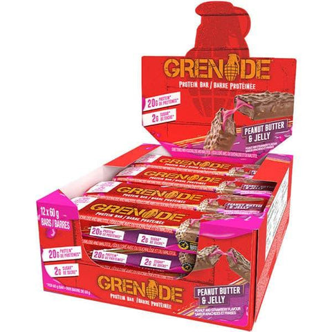 Grenade - Barre protéinée - 60g (12x)