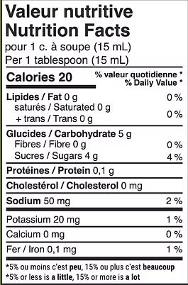 Nutritional Information