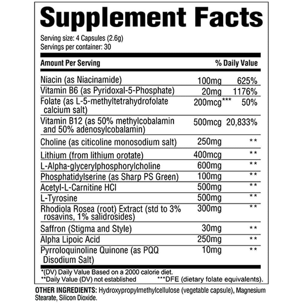 Informations Nutritionnelles