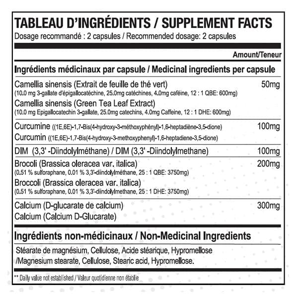 Informations Nutritionnelles
