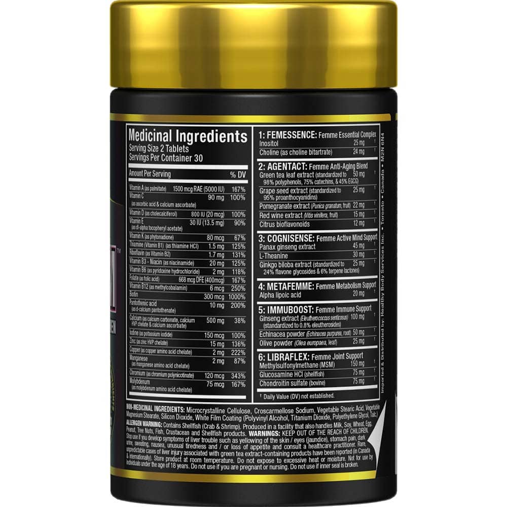 Informations Nutritionnelles