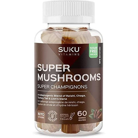 Suku - Super Champignons 60 jujubes.